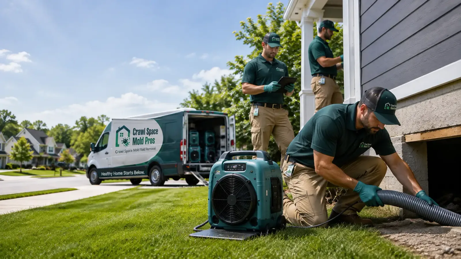 Crawl Space Mold Removal in Placentia, CA